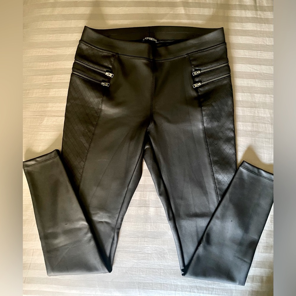 Express Faux Leather Leggings